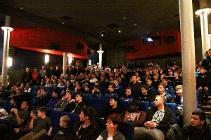 Volles Haus bei der SVB Neujahrsfeier im Babelsberger Thalia Kino.