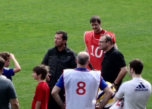 Champions League im Karli:  Training mit Lothar Matthäus