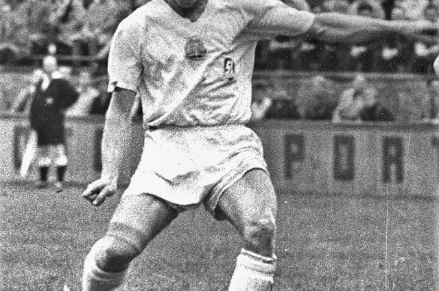 Klaus Benkert 1961 im Trikot des SC Potsdam