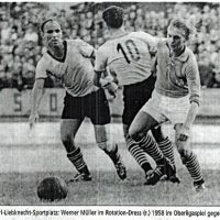 Werner Müller (Rotation Babelsberg) 1958 vs. Leipzig