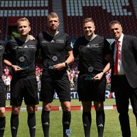 Stefan Hübner, Tobias Hagemann, Tino Stein, Philip Kublank, Marko Schmidt (Schiedsrichtervorsitzender)